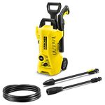 Kärcher K 2 Power Control pressure washer, pressure: max. 110 bar, flow rate: 360 l/h, area coverage: 20 m²/h, water filter, weight: 4.0 kg, high-pressure hose and gun, dirt blaster, spray lance