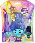 Magic Mixies DreamWorks Trolls Band Together Squishy, Stretchy Glitter-Filled Hair Doll - Stretchy Hair Branch