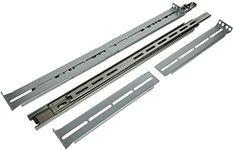 Rackmount Sliding Rails - Kit for 1U-4U Chassis (Adjustable 18" to 25" Depth) 2 or 4 Post Mount Sliders for Server Case (Compatible with Any Standard Rack, Cabinet, Computer Enclosure) Tupavco TP1811