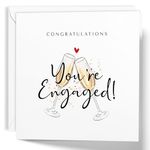 Congratulations You're Engaged, Engagement Greeting Card