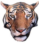 Splat Planet Plush Tiger 3D Pillow Cushion, Giant Realistic Plush Stuffed Toy Funny Kids, Decorative Floor Cushion, Animal Themed Cushion, Seat Cushions For Bedroom Chairs, Playroom (Tiger Cushion)