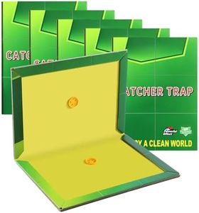Sticky Traps Pest Traps Boards - Large Extra Strong Sticky Trap Pests Trap Pads for Indoor Outdoor Garden Kitchen Office (5 Pack)
