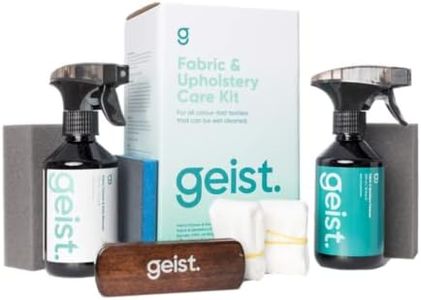 Geist. Fabric & Upholstery Care Kit | Cleaning, Stain Removal & Protection of Alcantara or Cloth car Seats, Sofas, Furniture, Rugs, Carpets | Makes Textiles Water & Stain Resistant