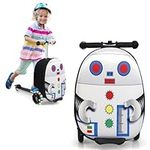 Goplus 2-in-1 Ride On Suitcase Scoo