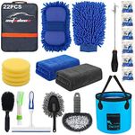 AUTODECO 22Pcs Car Wash Cleaning To