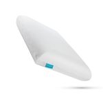 Levitex Sleep Posture Pillow - Medium-Firm Neck Support Pillow for Side and Back Sleepers, Antimicrobial, Anti-Snore Design, Cooling Washable Cover (Small - 8cm)