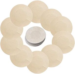 GOODLINESS Nipple Breast Covers Sexy Breast Pasties Adhesive Bra Women Disposable Beige(10PCS Round Nipple Cover)