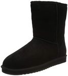 Koolaburra by UGG Women's Koola Short Classic Boot, Black, 7 UK