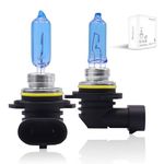 Sinoparcel 9012/HIR2 Halogen High and Low Beam Headlight Bulb 3800K, 150% More Brightness Replacement for Standard 55W Bulb, Pack of 2