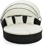 Tangkula Outdoor Patio Round Daybed