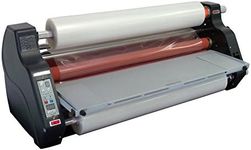 Tamerica TCC-2700XM 27-inch 2-Sided Thermal Roll Laminator with Built-in Trimmer; 27” Laminating Width; Laminates up to 1.5-10 mil at 8.8 fpm; Adjustable Temperature; Heated Rollers; 5-min. Warm Up