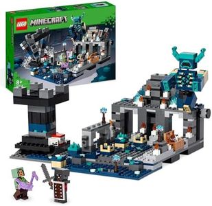 LEGO® Minecraft® The Deep Dark Battle 21246 Building Toy Set; Adventure in a Fun Biome; Toy Set for Kids Aged 8 and Over