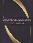 Genealogy Organizer For Family: Record of family up to 5 Generations with Family tree diagram, Event timeline, Individual family unit, Quick ... results and notes for journaling your find