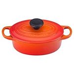 Le Creuset 1 Qt Signature Oval French Oven, Flame