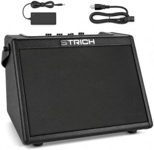 STRICH SDA-20 20W Drum Amplifier Speaker, Black
