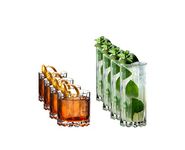 Riedel Drink Specific Glassware Rocks & Highballs, Set of 8