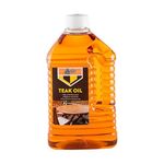 Sterling Saver Teak Oil 2 Litre for Garden/Indoor Furniture 2l Wood Sealer Nourishes & Protects