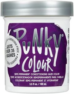 Jerome Russell Punky Hair Color Creme, Purple, 3.5 Ounce