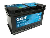 Exide EK800 AGM Car Battery Type 110/115 (3 Year), Large