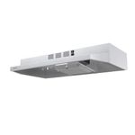 Hermitlux Range Hood 30 Inch Under Cabinet, Convertible Kitchen Exhaust Fan, Stainless Steel Vent Hood with LED Light