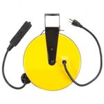 Bayco 800182-SSI Triple-Tap Extension Cord 30' Retractable Reel SL-800 - multi, N/A