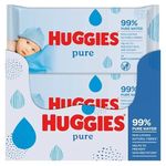 Huggies - Huggies Pure Baby Wipes - 72 Pieces, Pack of 4