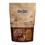 Sri Sri Tattva Organic Brown Sugar - 1kg (Pack of 1) - Natural & Refined Cane Sugar - Prime Quality - Rich in Minerals