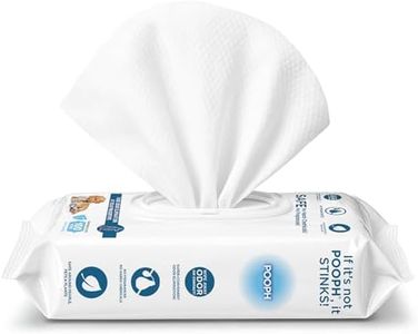 POOPH® Pure Wipes™ – 100 Count Pack – Gentle, Fast Odor-Elimination – NO Fragrances, NO Harsh Chemicals – Cleans Paws, Butt, Ears, Face, Fur – Perfect for Cars, Crates, All Surfaces
