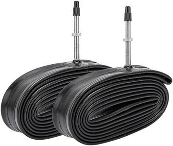 2-PCS 28"/29" Heavy Duty Bike Tubes 28/29x1.75/2.40 FV48mm Presta Valve 45/62-622 Bicycle Tubes Compatible with 28/29x1.75/1.95/2.0/2.10/2.125/2.20/2.25/2.30/2.35/2.40 Bike Tire Tubes