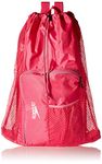 Speedo Unisex Adult Deluxe Ventilator Mesh Equipment Bag - Fuchsia Purple, One Size