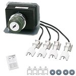 GRISUN 7629 Igniter Kit Replacement for Weber Genesis E/S-330 with Front Mounted Control Panel (2011-Newer) Electronic Igniter, Compatible with Weber Parts 65946 - Genesis 300 Series, Easy to Install