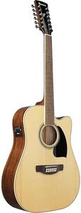 Ibanez PF1512CE-NT Guitare électro-acoustique 12 cordes Naturel brillant