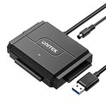 SATA/IDE to USB 3.0 Adapter, Unitek IDE Hard Drive Adapter for Universal 2.5"/3.5" Inch IDE and SATA External HDD/SSD, Support 10TB