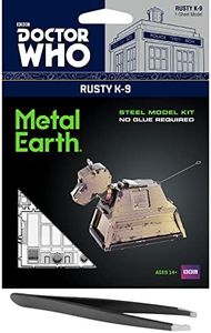 Metal Earth Doctor Who Rusty K-9 3D Metal Model Kit Bundle with Tweezers Fascinations