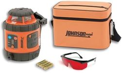 Johnson Level & Tool 40-6515 Self-Leveling Rotary Laser, Orange & Black, 1 Laser Level, L