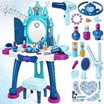 Kids Vanity Table Toys for 2 3 4 5 