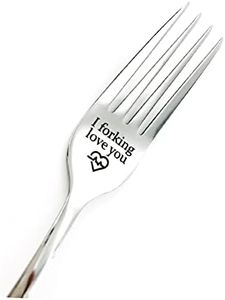 Anniversary Christmas Xmas Gifts for Boyfriend Girlfriend Birthday Gifts for Husband Wife Dessert Dinner Forks for Hubby Wifey I Forking Love You Fork Gifts for Him Her