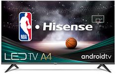 Hisense 32A4H - 32 inch Smart 1080P Full HD Android TV with DTS Virtual X, Game & Sports Modes, Chromecast Built-in, Alexa Compatibility