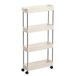 Storage Cart 4 Tiers Unit Shelf Rac