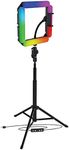 Bower WA-MOD4RGB RGB Quad Modular Light Kit with Tripod, Black