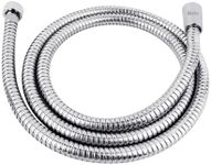 Rivix 59-Inch Extra-Long All Metal Chrome Stainless Steel Shower Hose - Flexible, Wear-Resistant with Chrome-Plated Brass Nut & Insert - Universal Replacement for shower head Showerheads