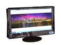 Monitor Cover for Lenovo A740 27'' Portable Touch Screen All-In-One Computer Monitor Transparent Nylon Cover By Comp Bind Technology - 25.75''W x 8.47''D x 18.97''H