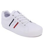 Nautica Men's Avary Casual Lace-Up Shoe,Classic Low Top Loafer, Fashion Sneaker-White-10