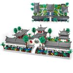 Seyaom Mini Chinese Architecture of Suzhou Garden with Trees Building Blocks Set- Former Garden, Botanical Collection Building Set for Adults, 14+ Teens,(4222 Pcs)