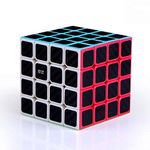 LiangCuber QY Qiyuan S 4x4 Speed Cube 4x4 Puzzle Cube Carbon Fiber Version Magic Cubes