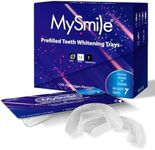 MySmile Prefilled Teeth Whitening Kit for Sensitive Teeth, 12% Hydrogen Peroxide Teeth Whitening Gel Trays, One-Step Fast Teeth Whitener, Help Remove 20 Years of Stains, 14 Trays -7 Day Treatments.