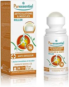 Puressentiel - Articulations et Muscles - Roller aux 14 Huiles Essentielles - Soulage les douleurs musculaires, articulaires et les courbatures – Dos, genoux, jambes du sportif - 75 ml