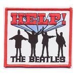 The Beatles The Beatles Help Album Embroidered Iron On Patch 3.5"