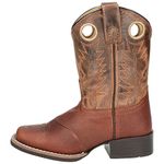 Smoky Mountain Children Marshall Square Toe Western Cowboy Boots Distressed Brown Brown Size: 11 Little Kid