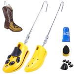 Exshoiu Shoe Boot Stretcher For Cowboy Boots, Shoe Expander For Men Thick Feet, Adjustable Boot Instep Stretcher Height
